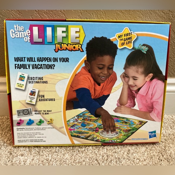 Hasbro Life Board Game, Junior Edition. Excellent Condition and Complete Set. - Picture 2 of 5